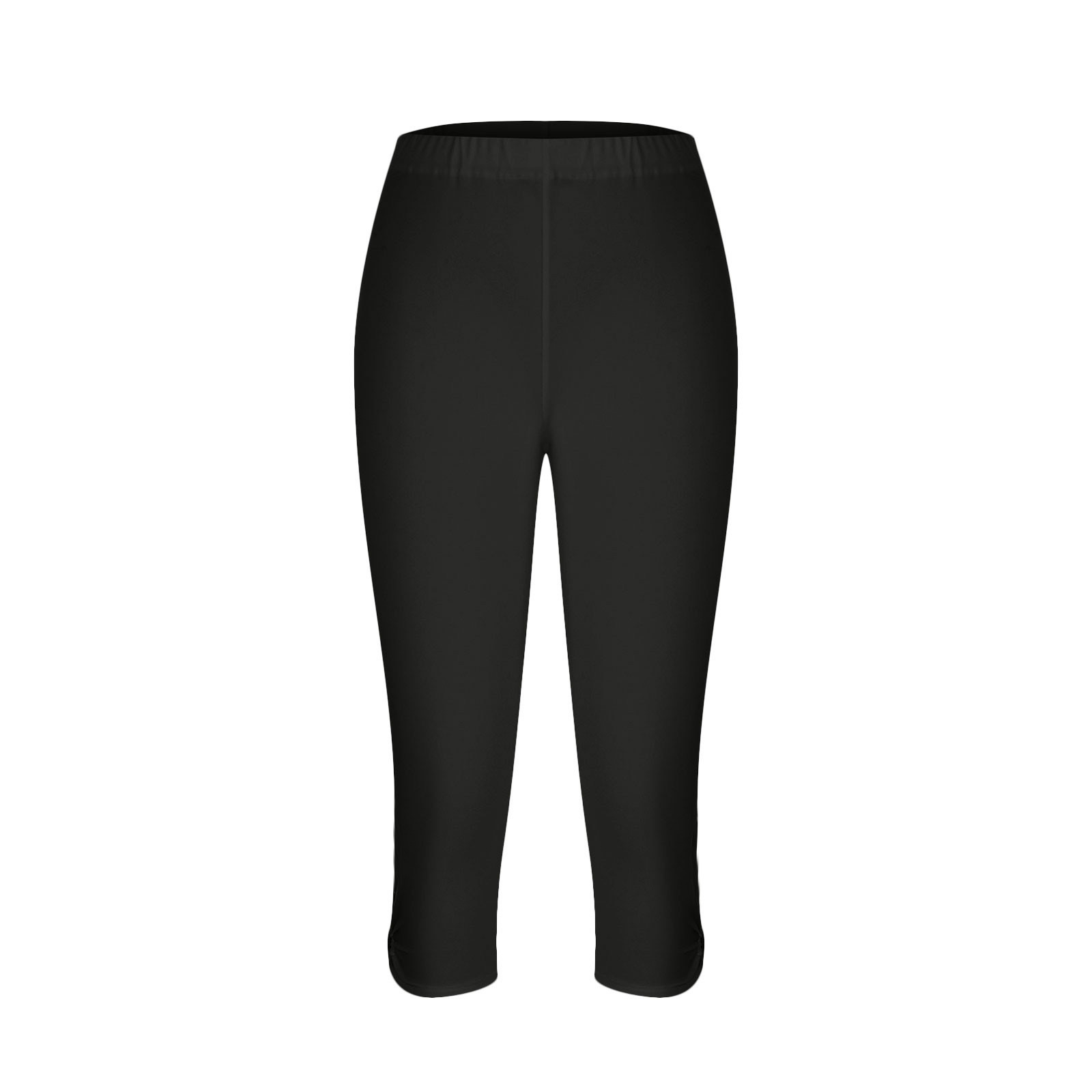 thumbnail image 4 of Leggings cortos de cintura alta para mujer: transpirables, realzan los glúteos, pantalones deportivos informales, 4 of 6